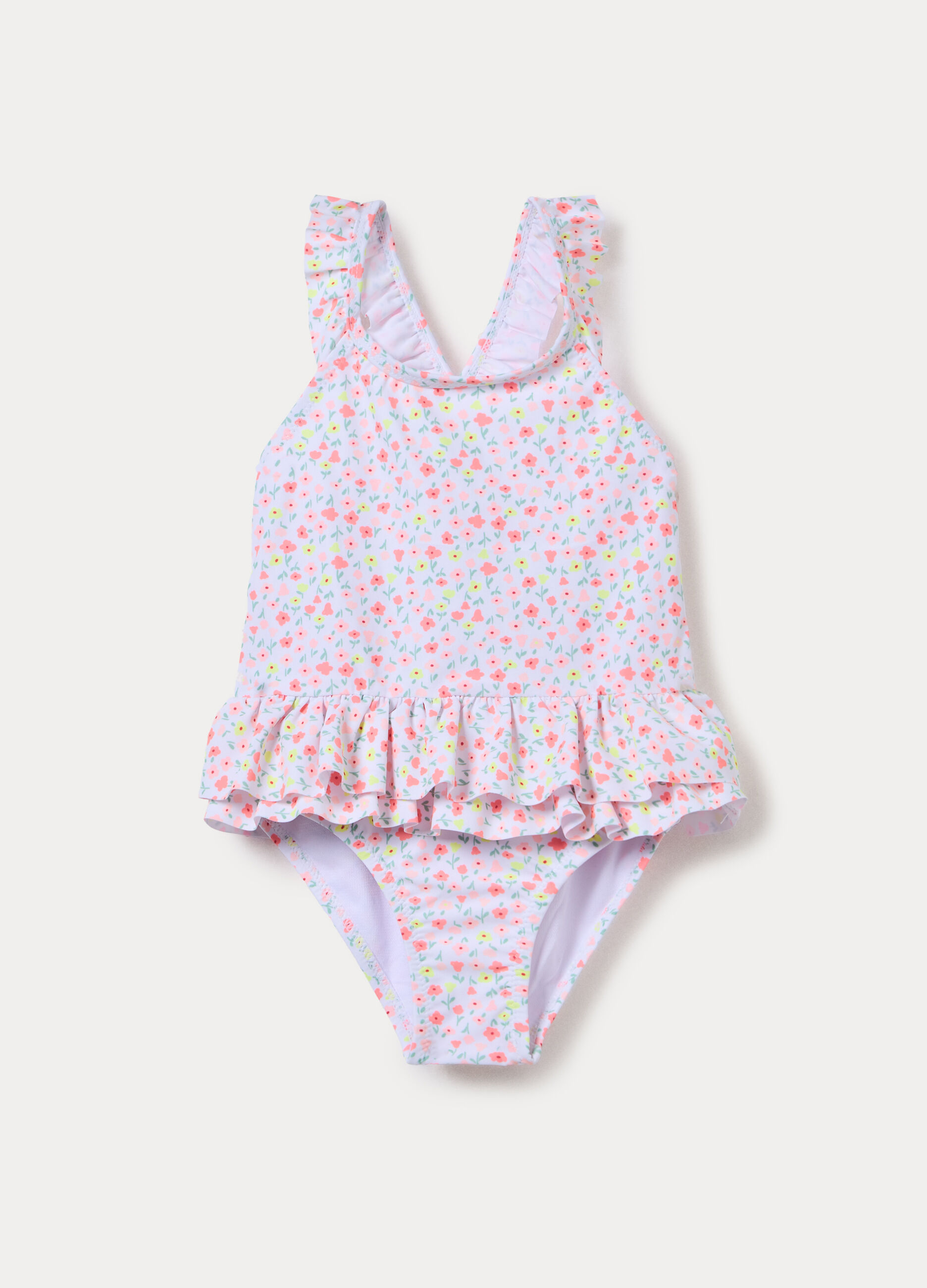 Costume intero con stampa _0