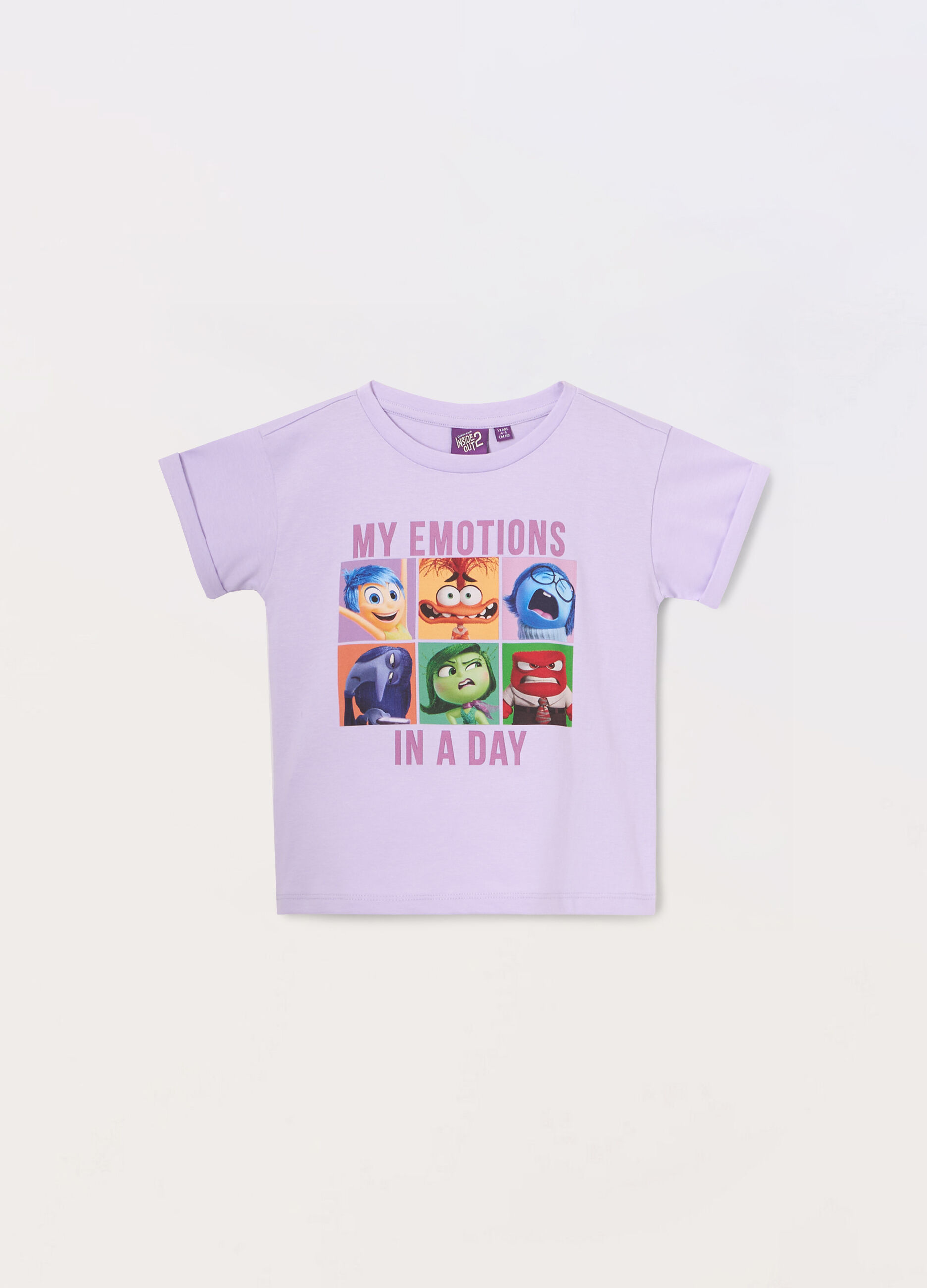 T-shirt Inside Out in puro cotone bambina_0