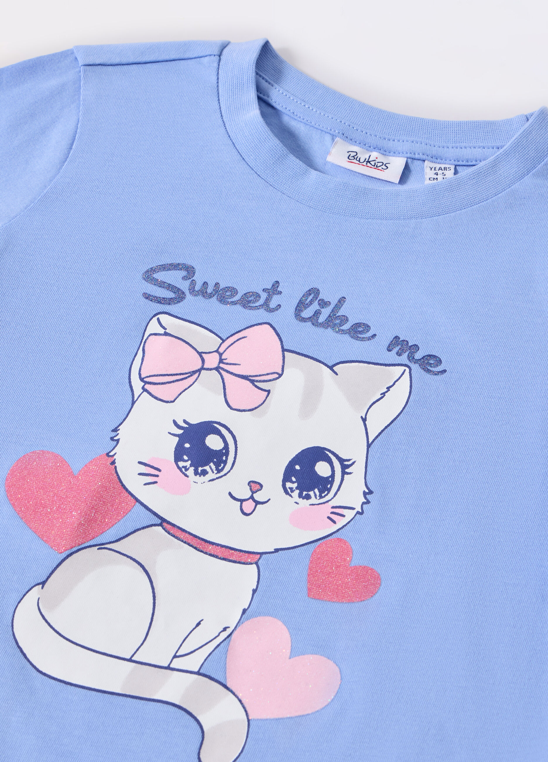 T-shirt in puro cotone bambina_1