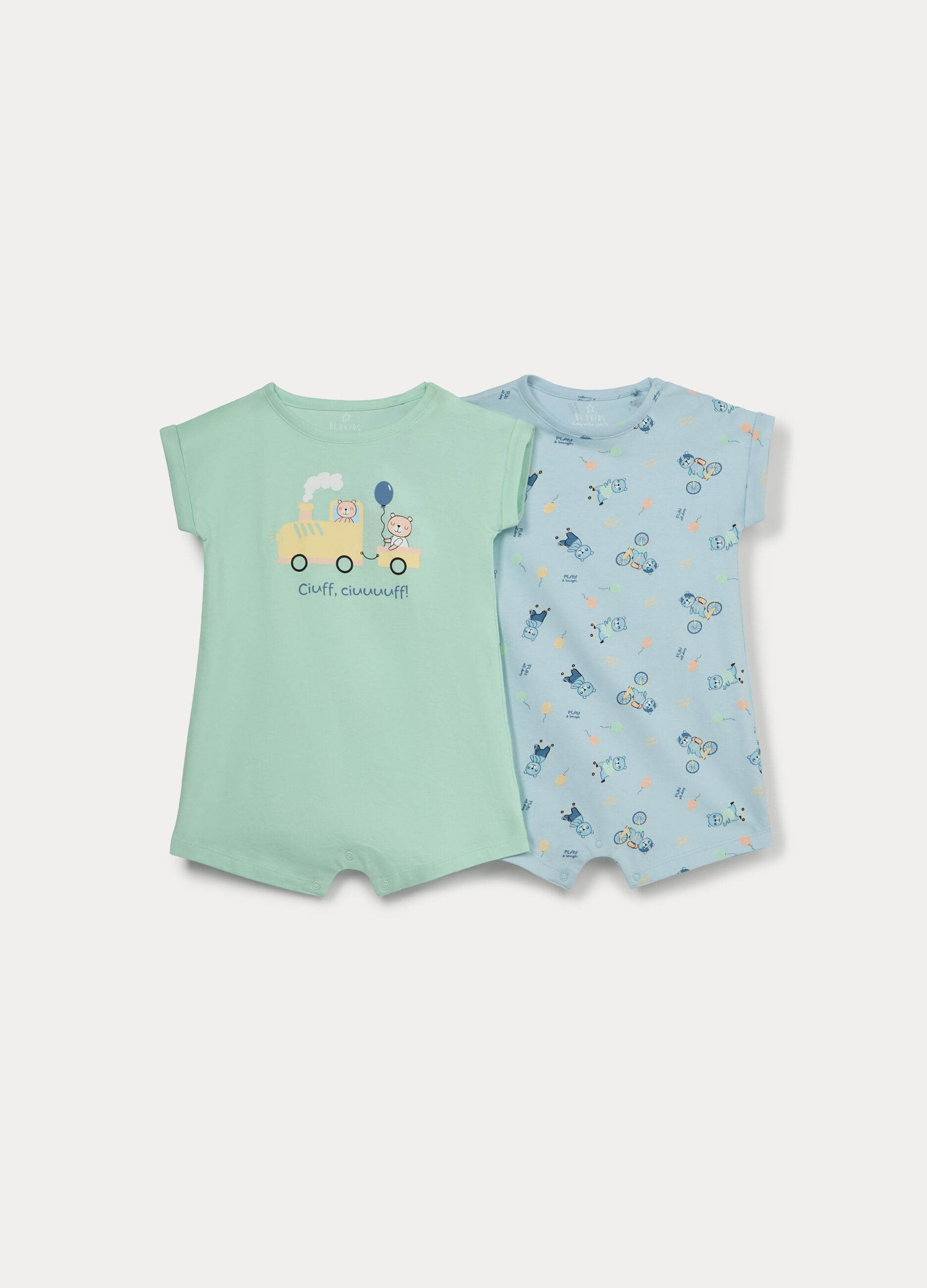 Pack 2 tutine corte in jersey di puro cotone _0