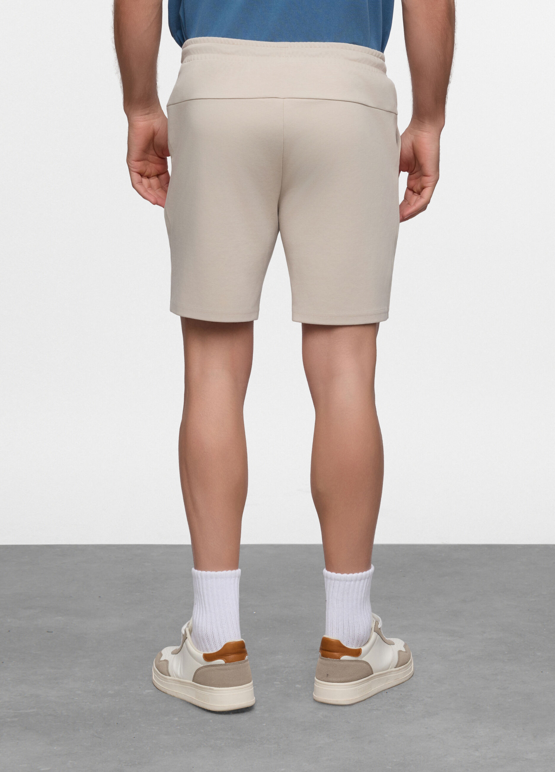 Short in interlock di cotone uomo_1