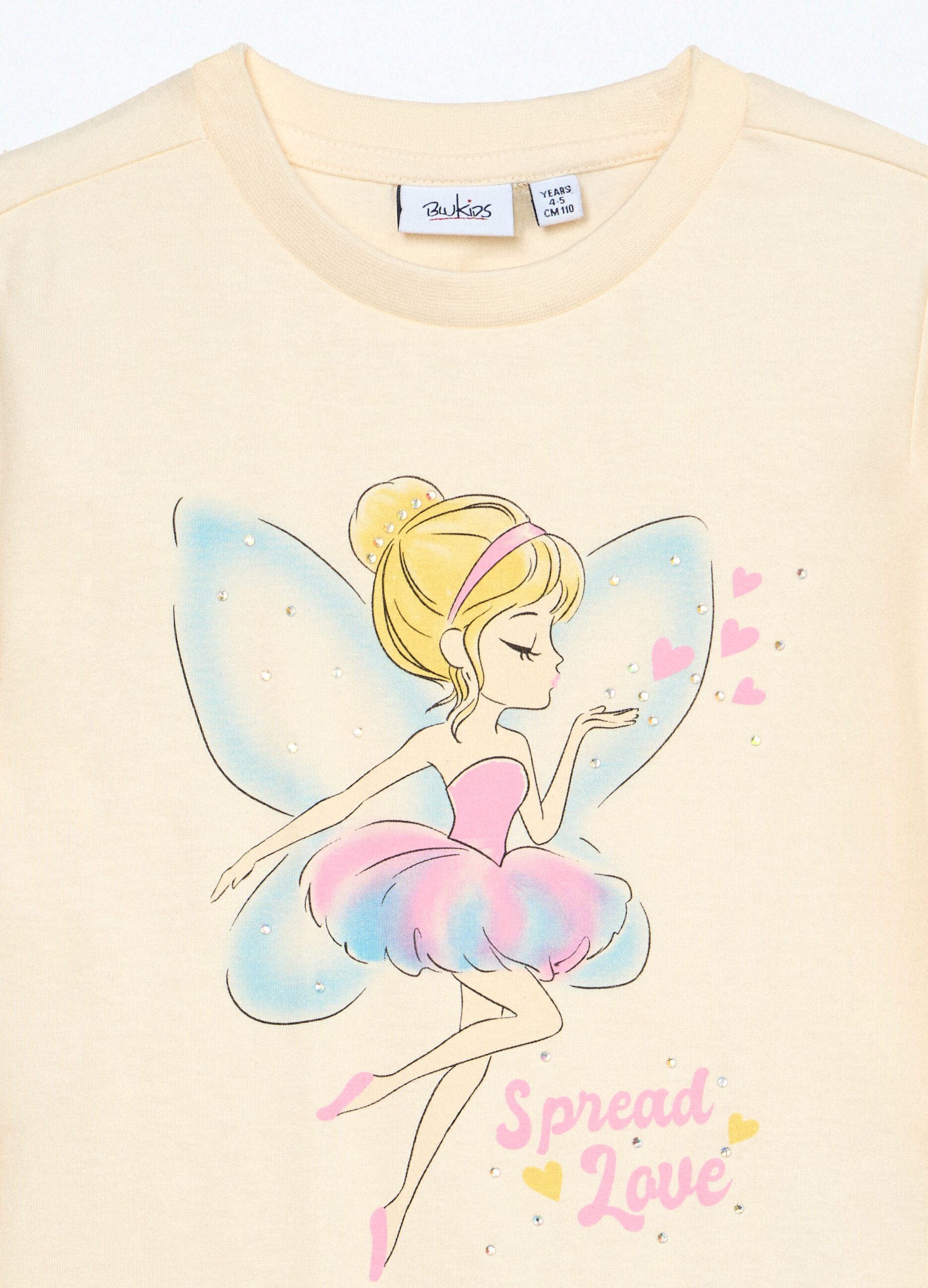 T-shirt in jersey di puro cotone bambina_2