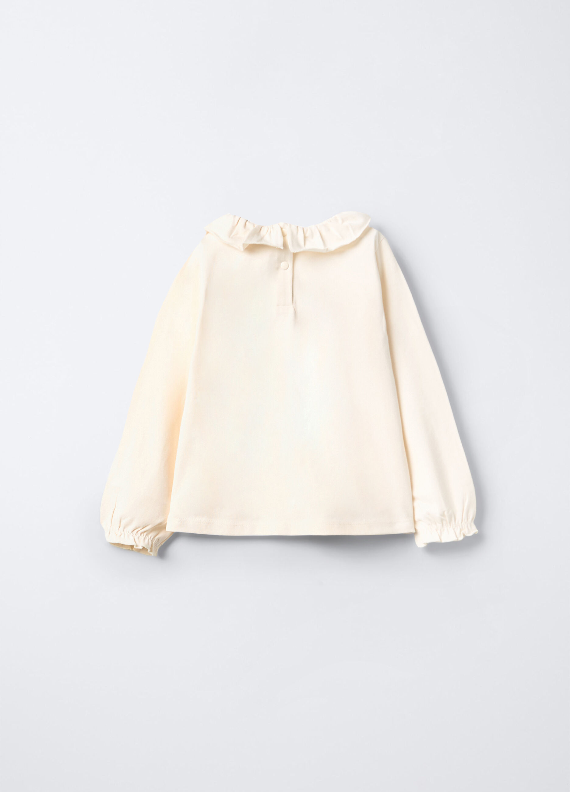 T-shirt Disney in jersey di cotone stretch bimba_1