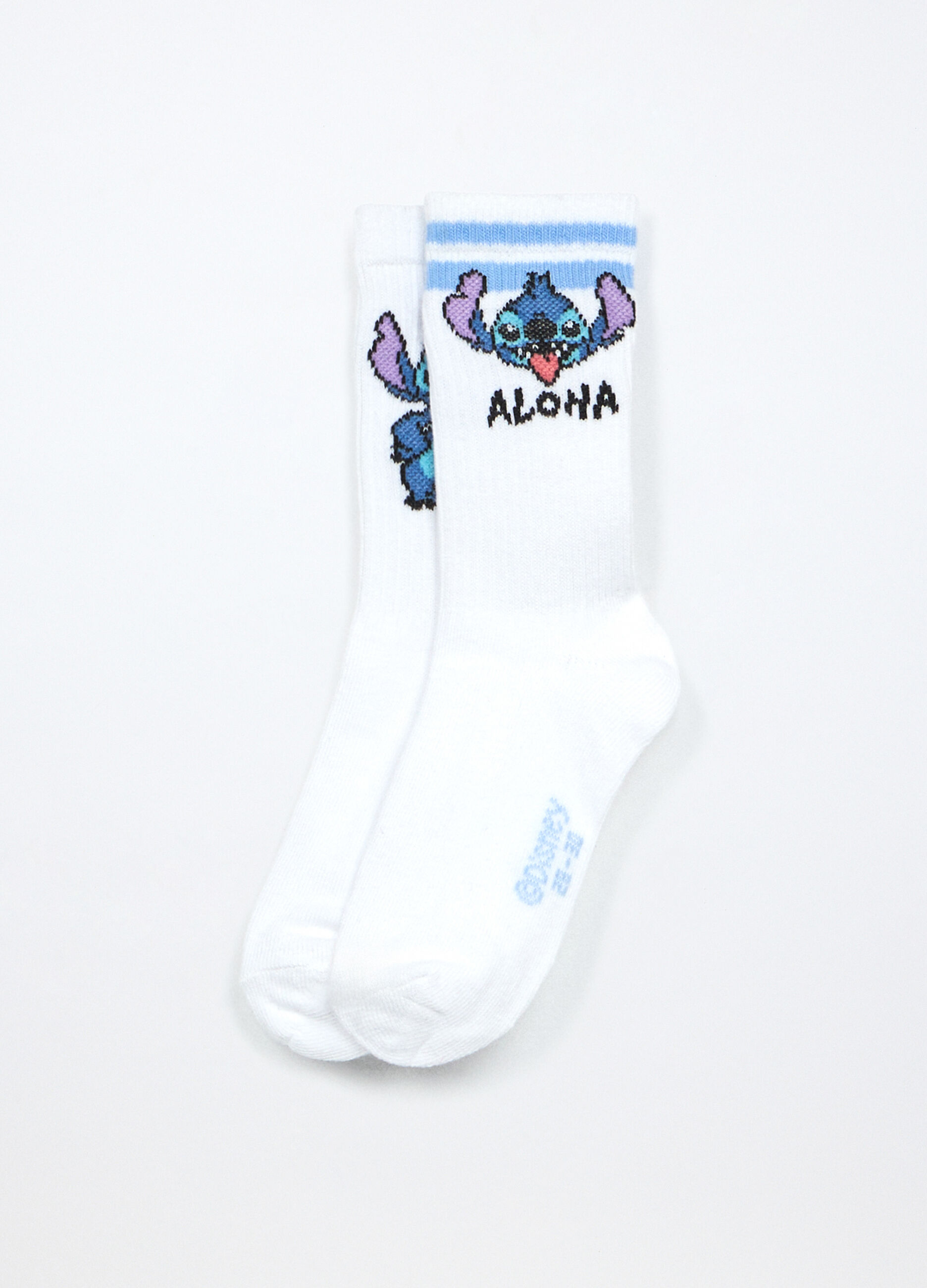Pack 2 calze misto cotone bambina_0