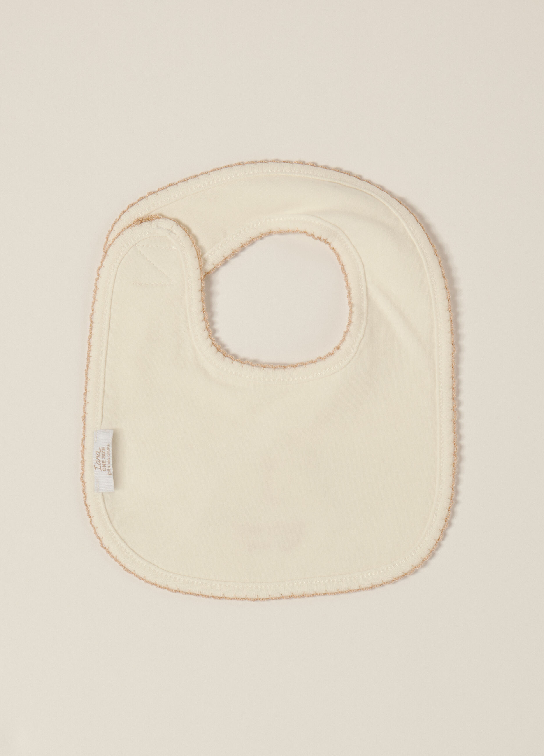 Bavaglino in french terry di cotone stretch IANA_1