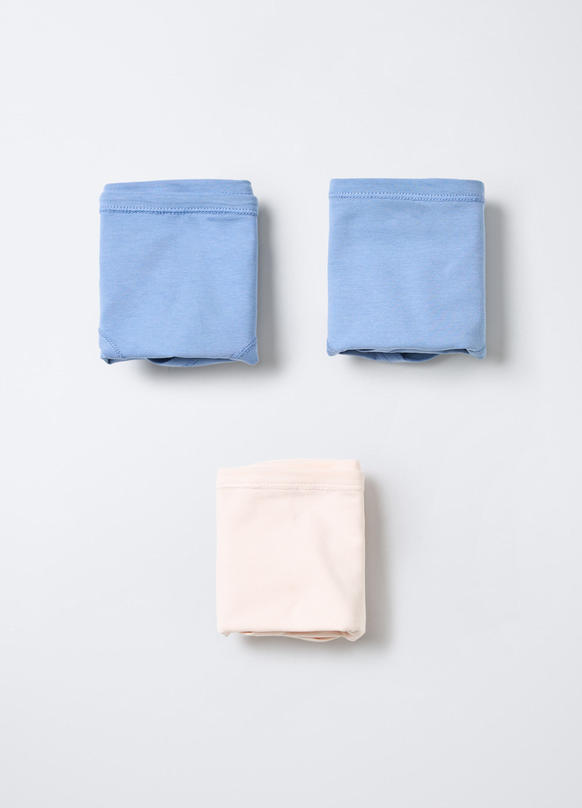 Pack 3 slip in jersey di cotone stretch ragazza_0