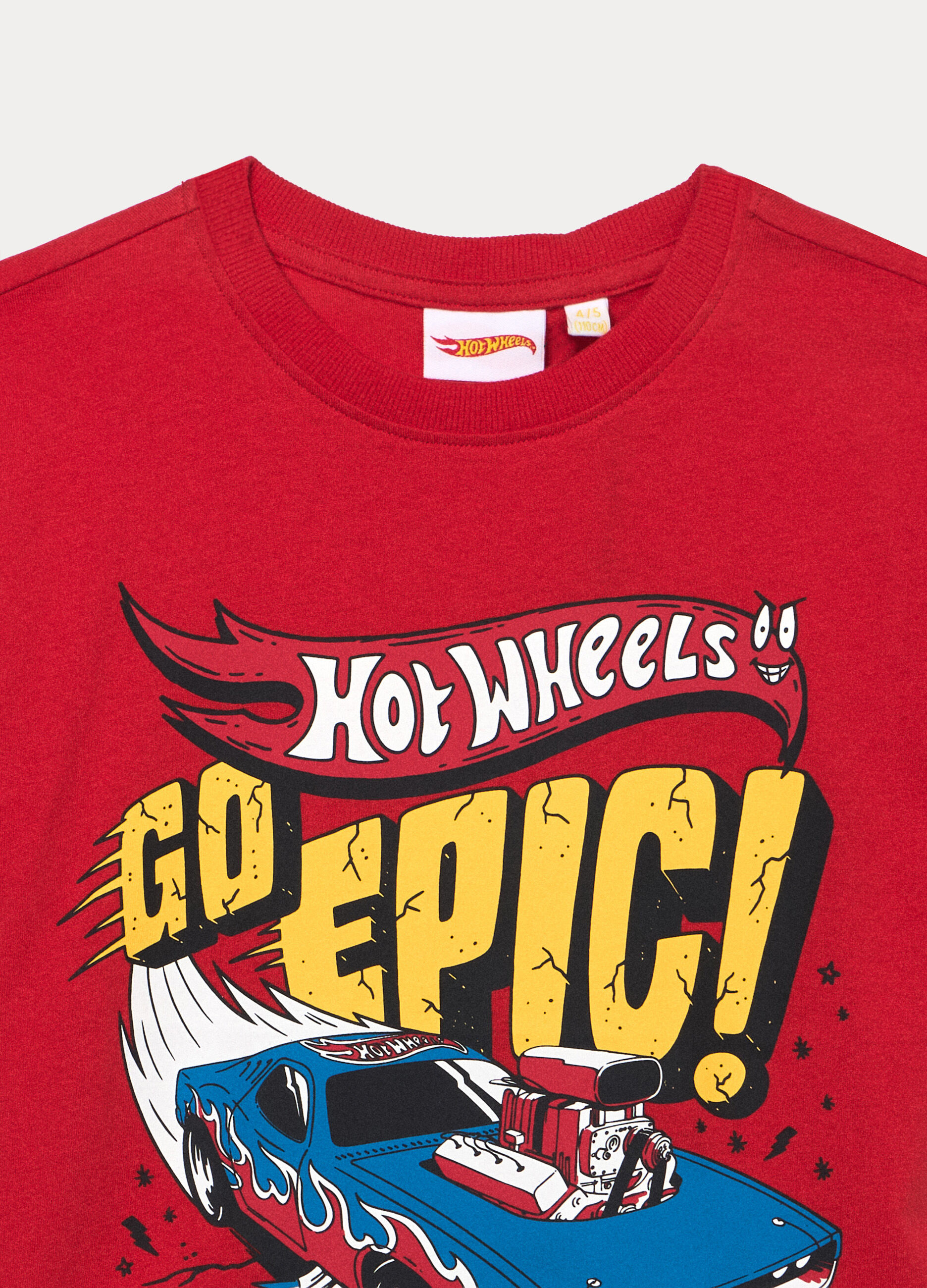 T-shirt girocollo Hot Wheels bambino_2