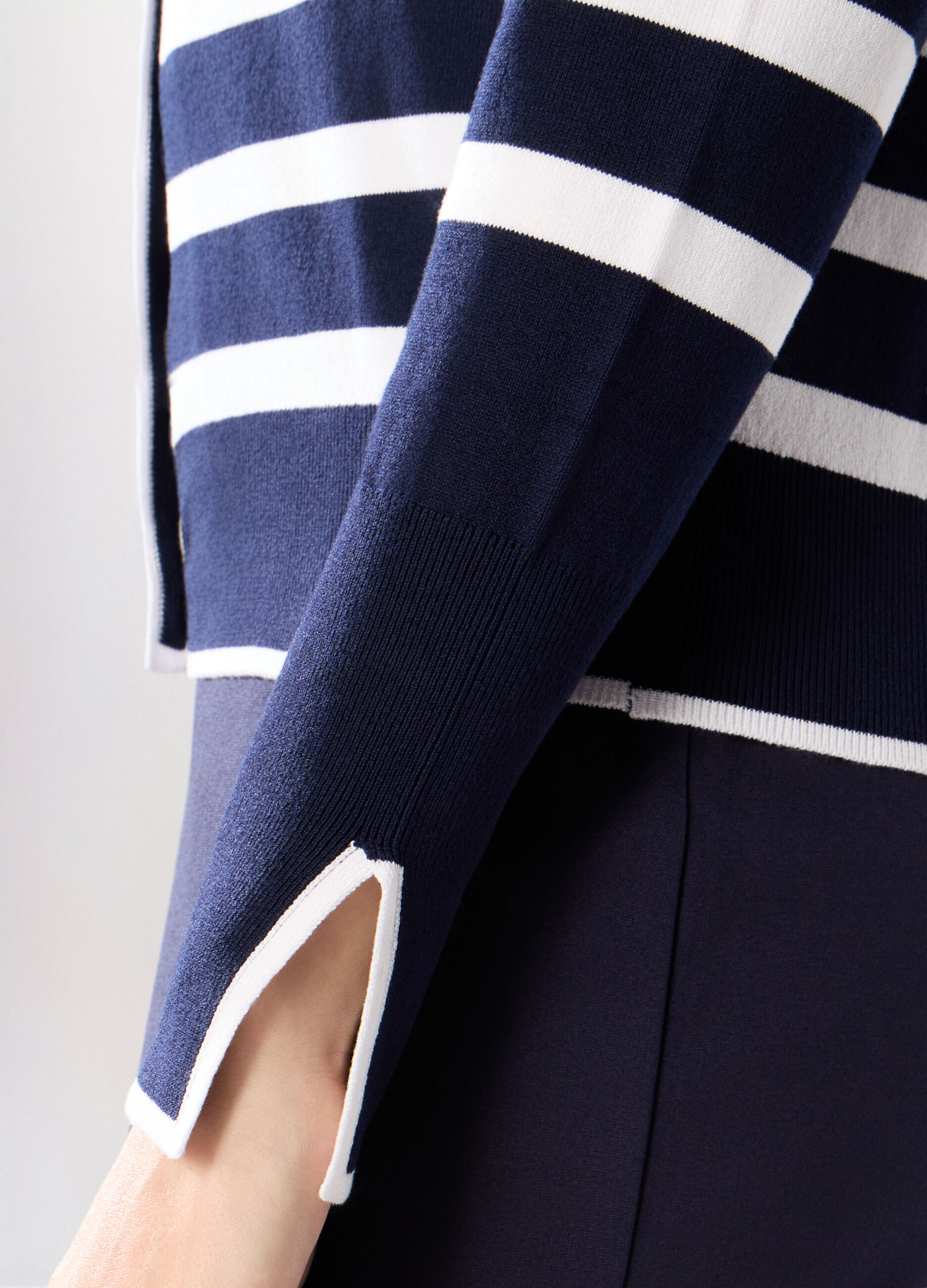 Cardigan tricot misto viscosa donna_2