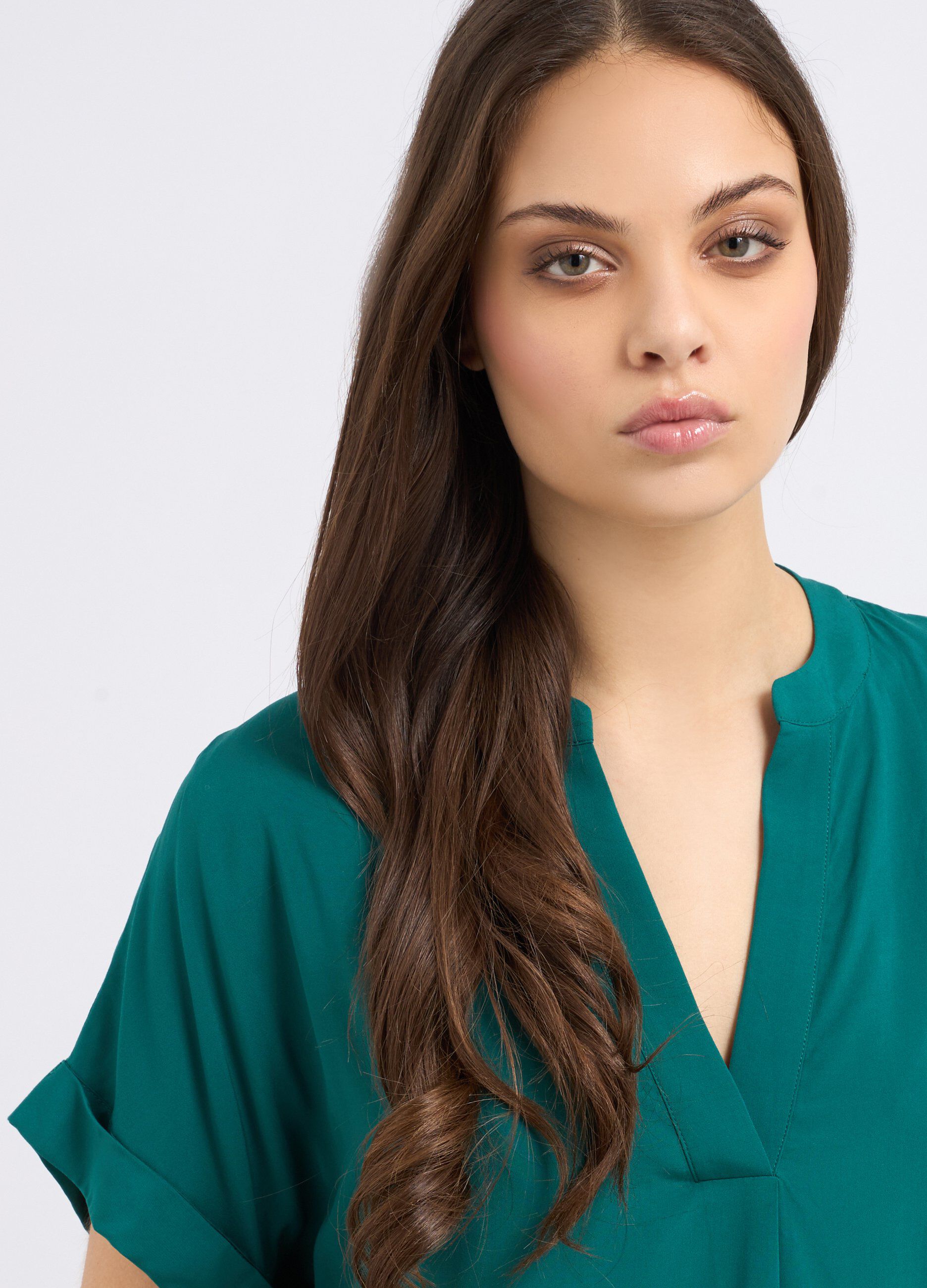 Blusa in pura viscosa donna_2