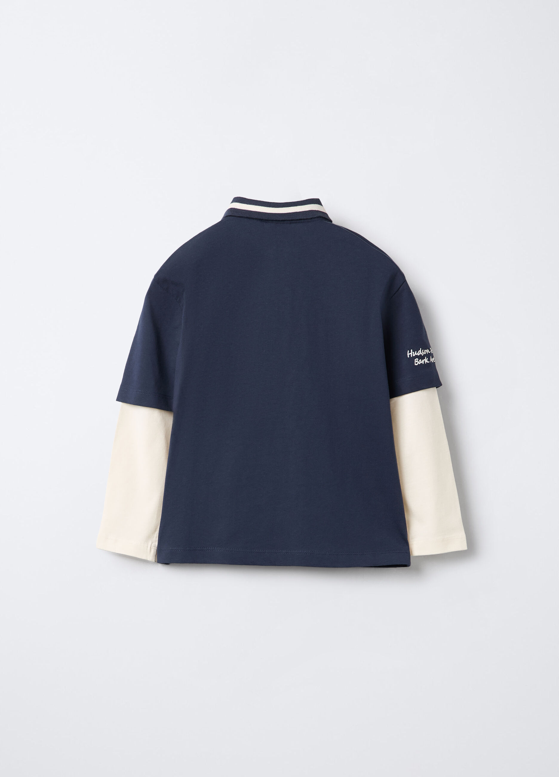 Polo in jersey di puro cotone bambino_1