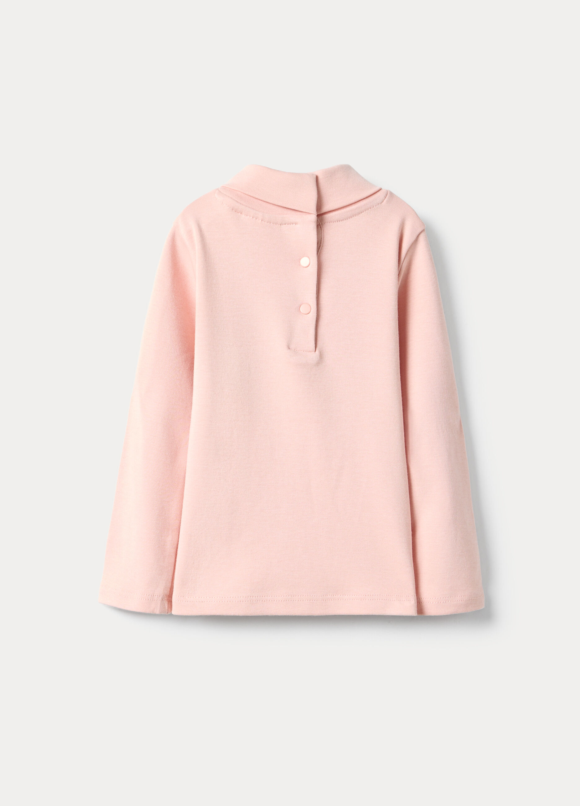 Lupetto Slim Fit in interlock di puro cotone bimba_1