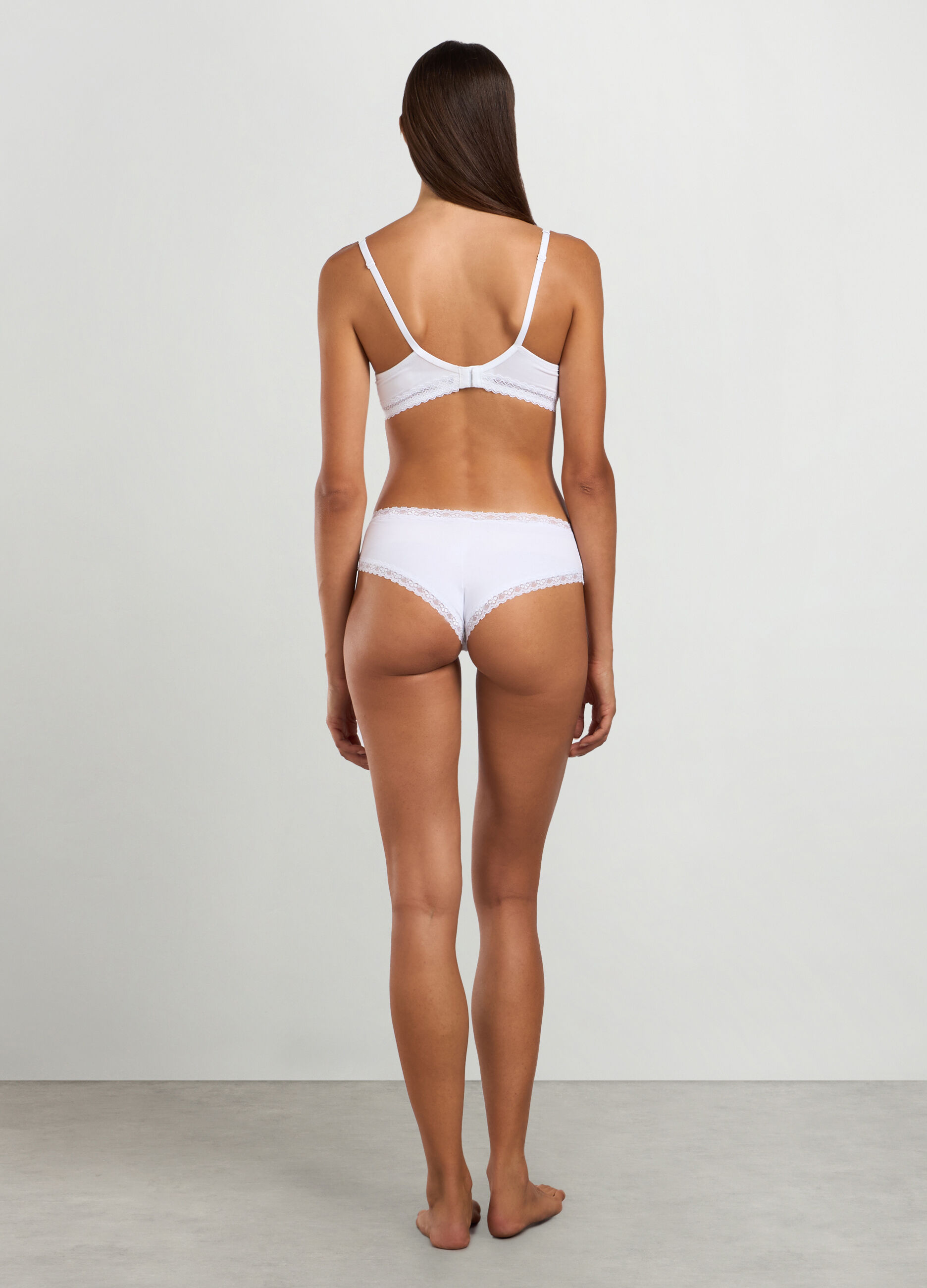 Reggiseno a balconcino in viscosa di bamboo stretch donna_1