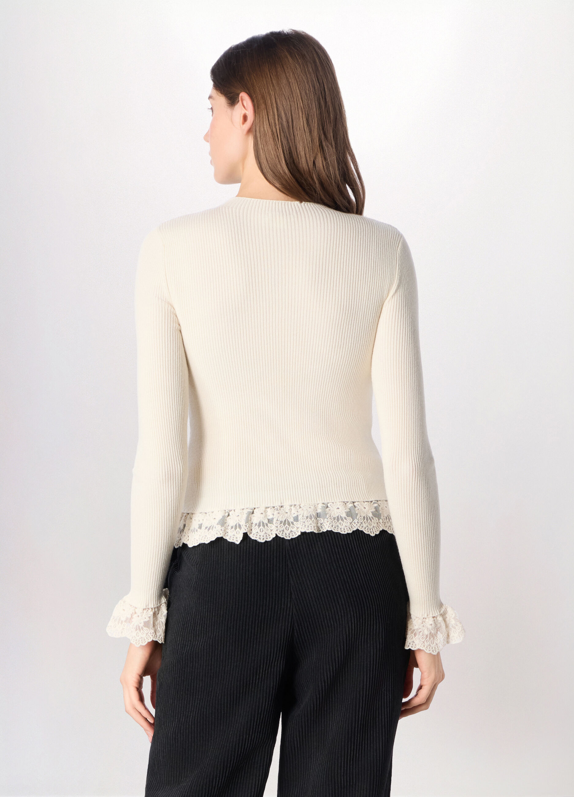 Tricot in costina misto viscosa donna_1