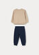 Jogging set in french terry di puro cotone bimbo_1