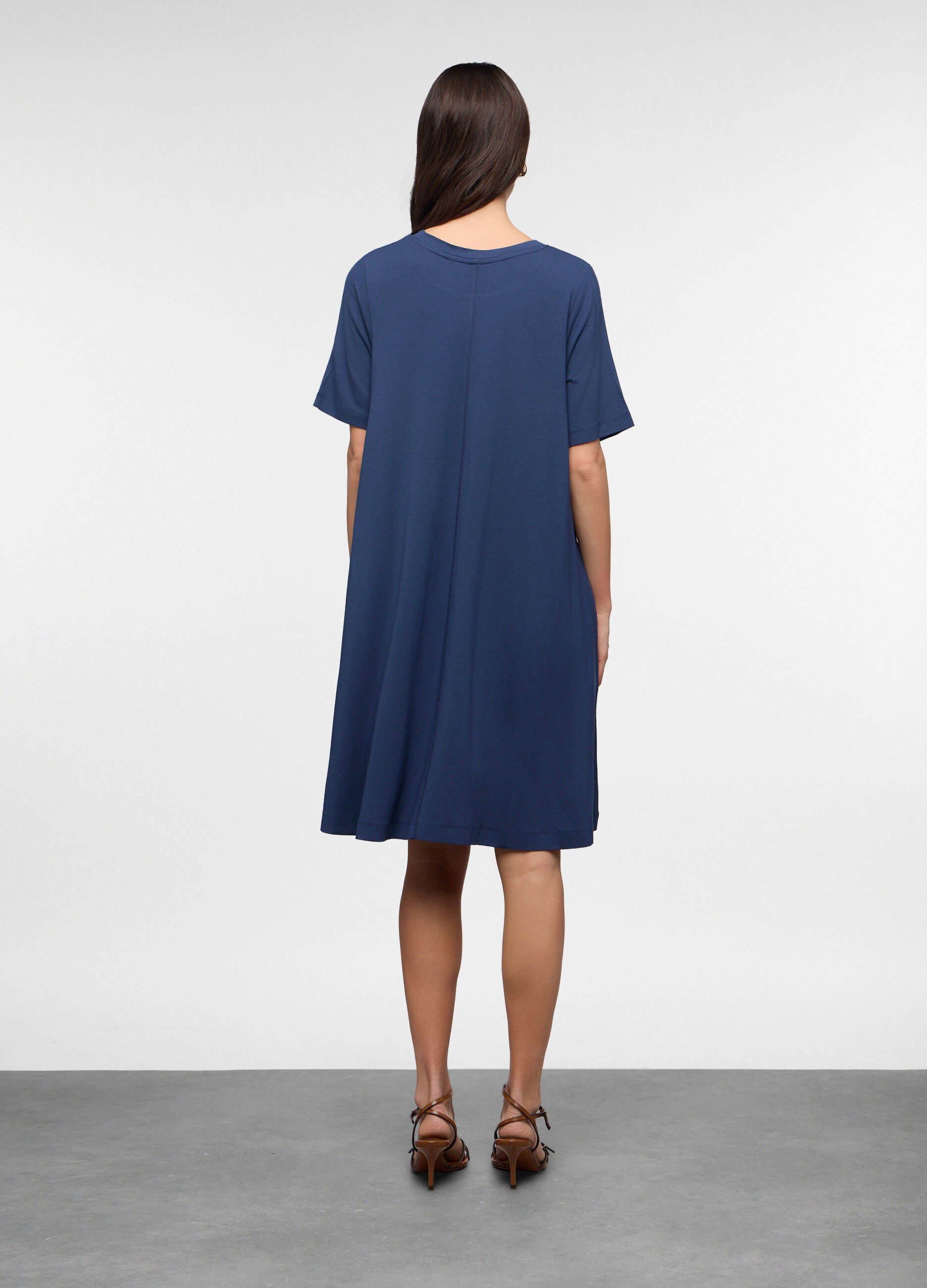 Caftano copricostume stretch donna