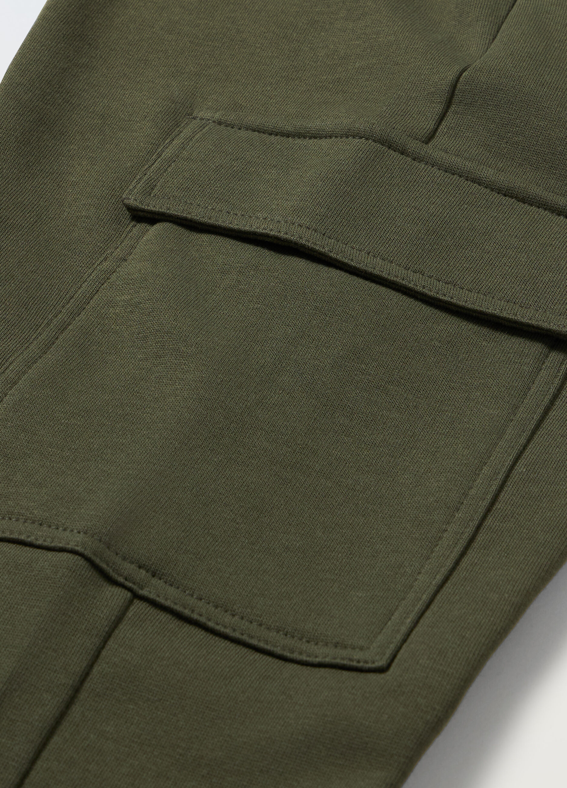 Joggers cargo in puro cotone ragazzo_1