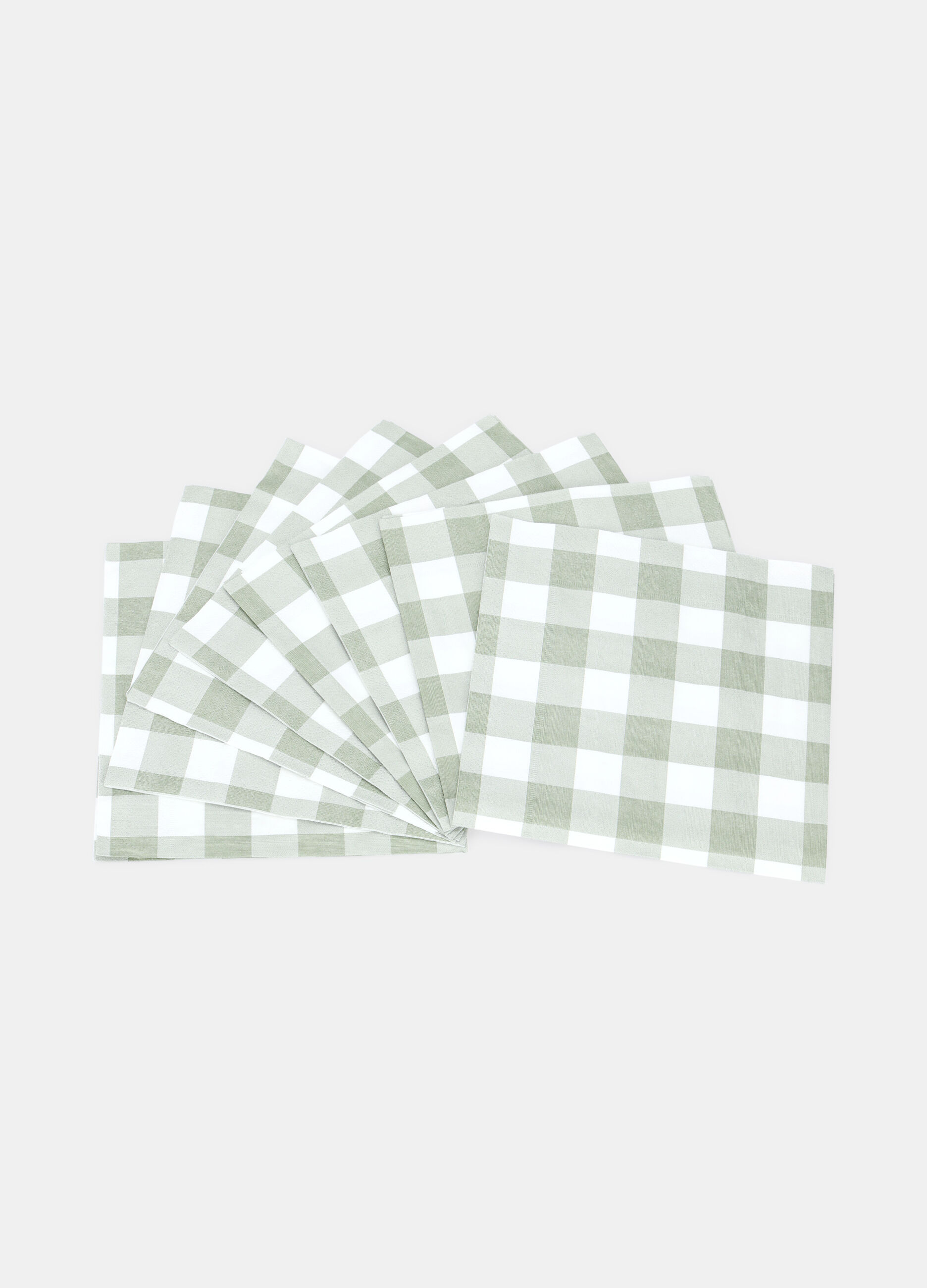 20 pack tovaglioli di carta a scacchi Made in Italy_1