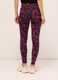 Leggings in jersey di cotone stretch donna_1