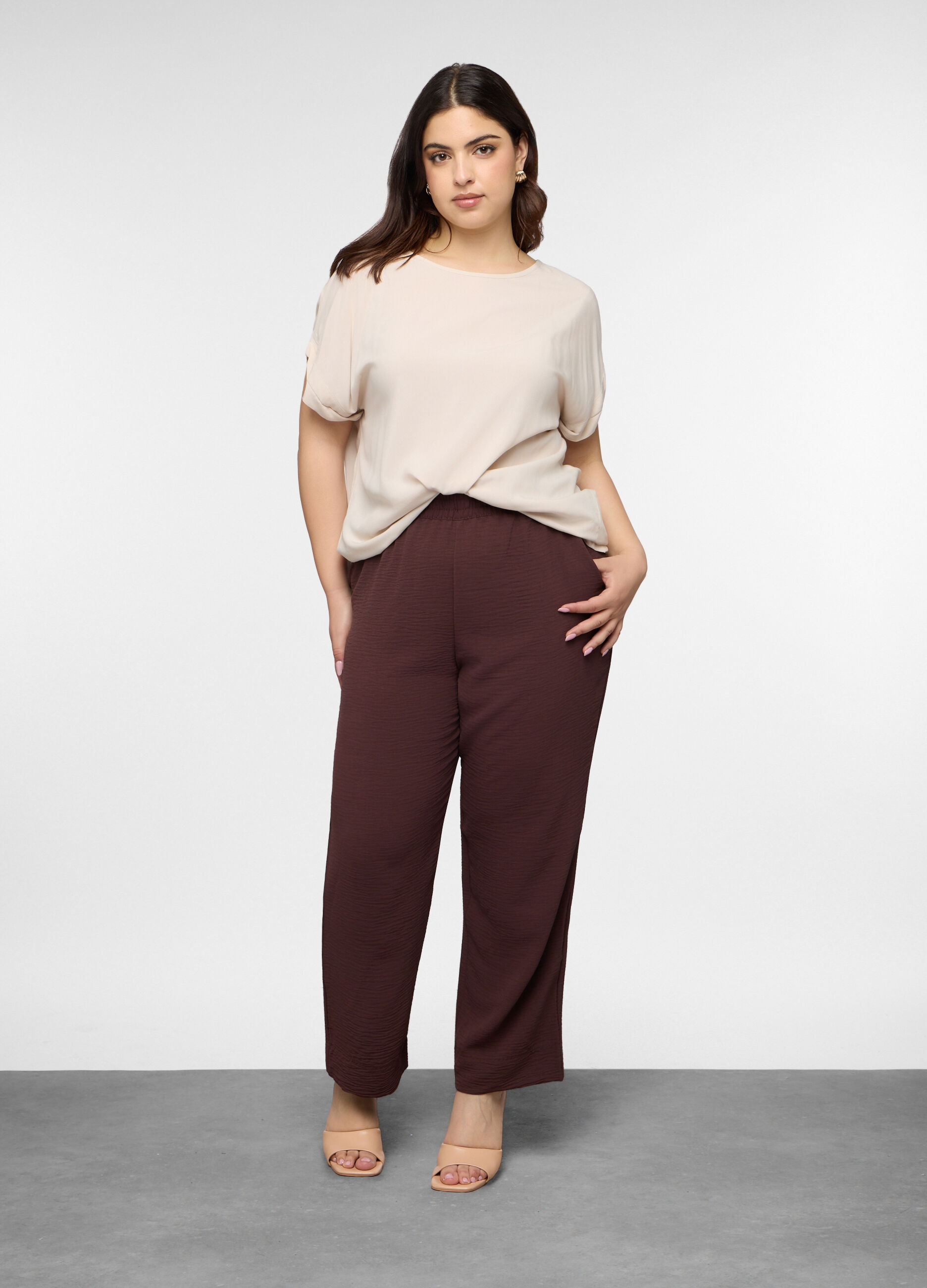 Pantaloni Fit Comfort donna curvy_0