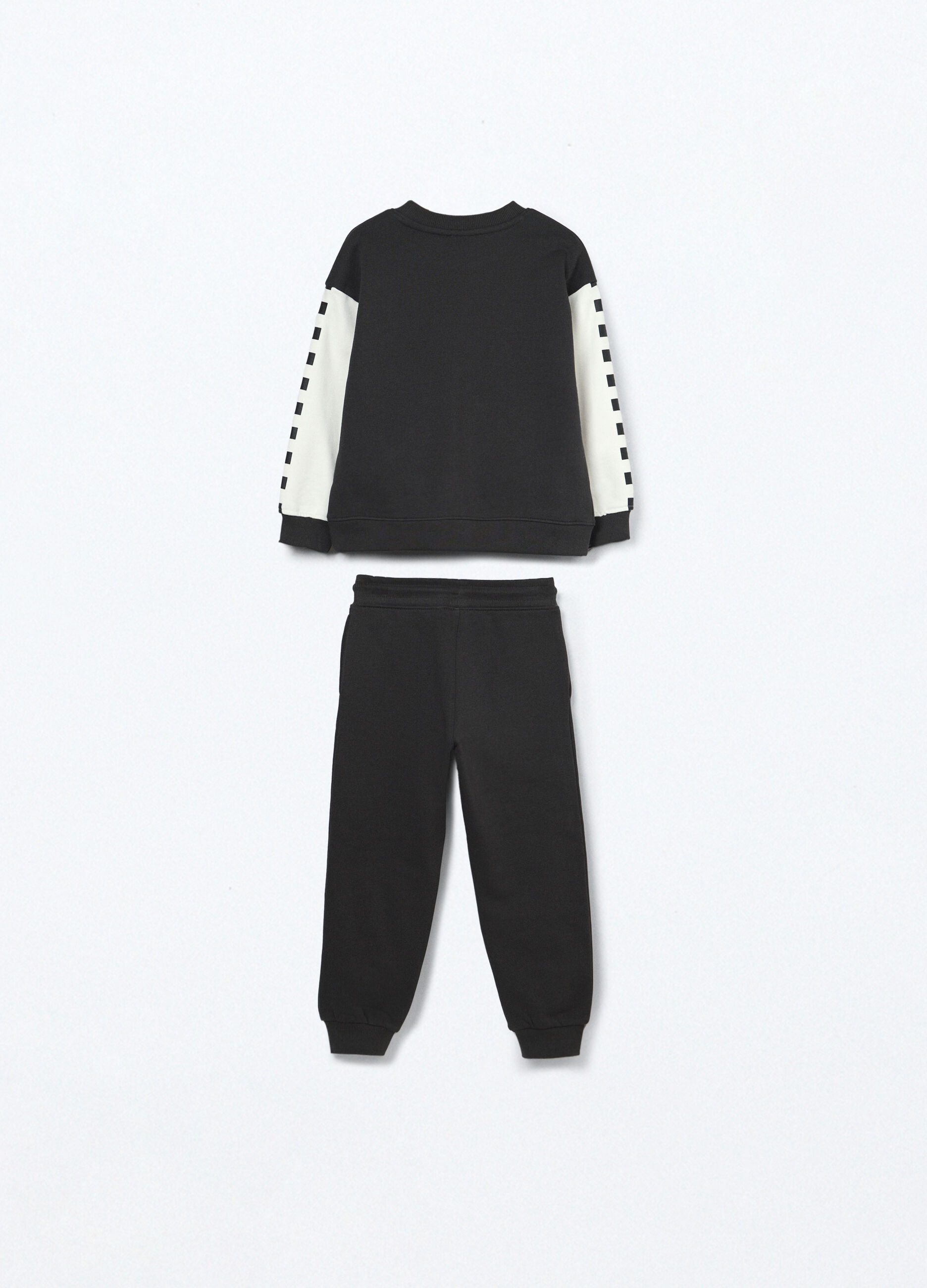 Jogging set in cotone fleece bambino_1