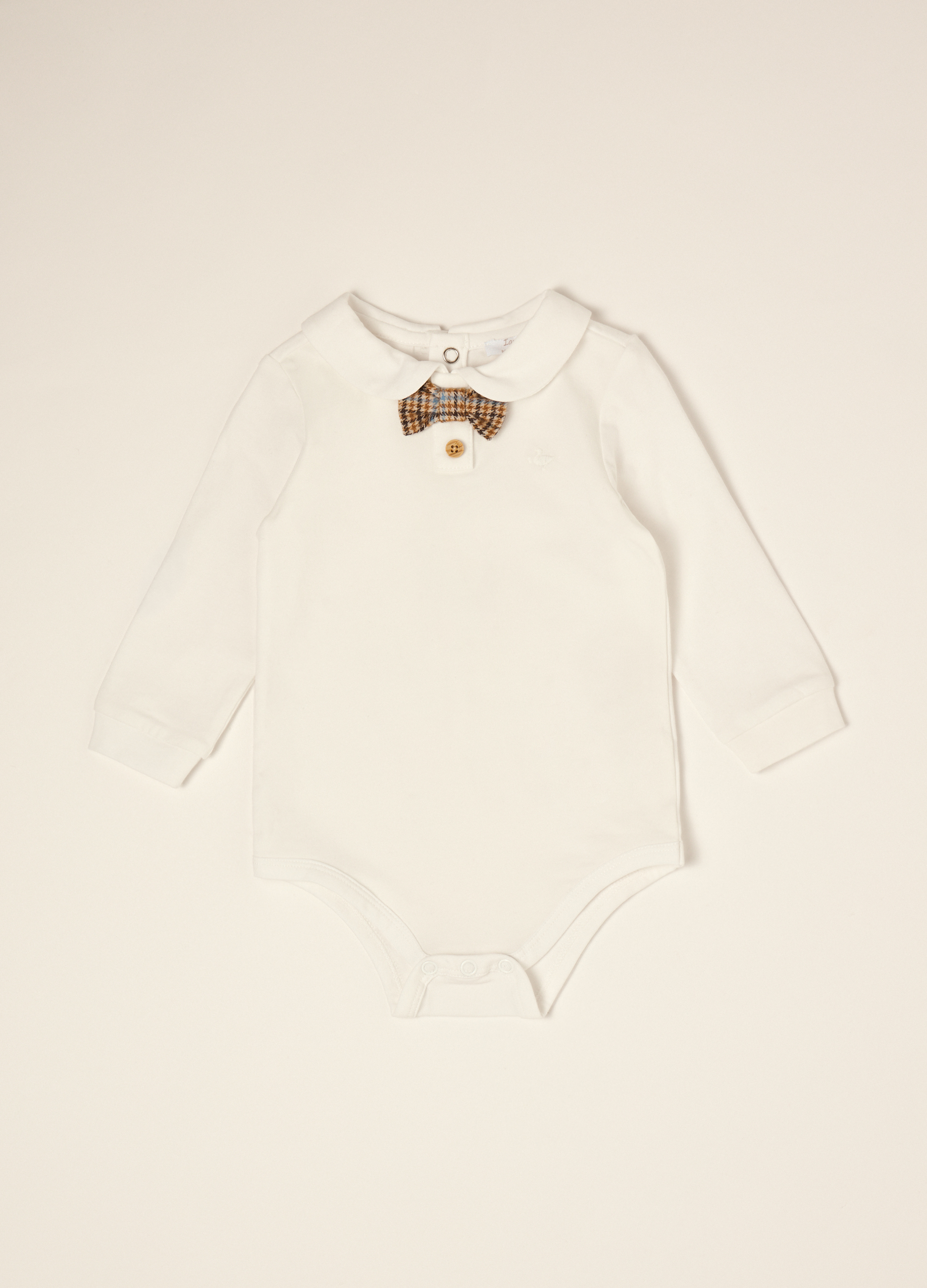 Blukids , Body Bianco In Cotone Organico Elasticizzato Girocollo, Neonato, Bianco, Taglia: 9
