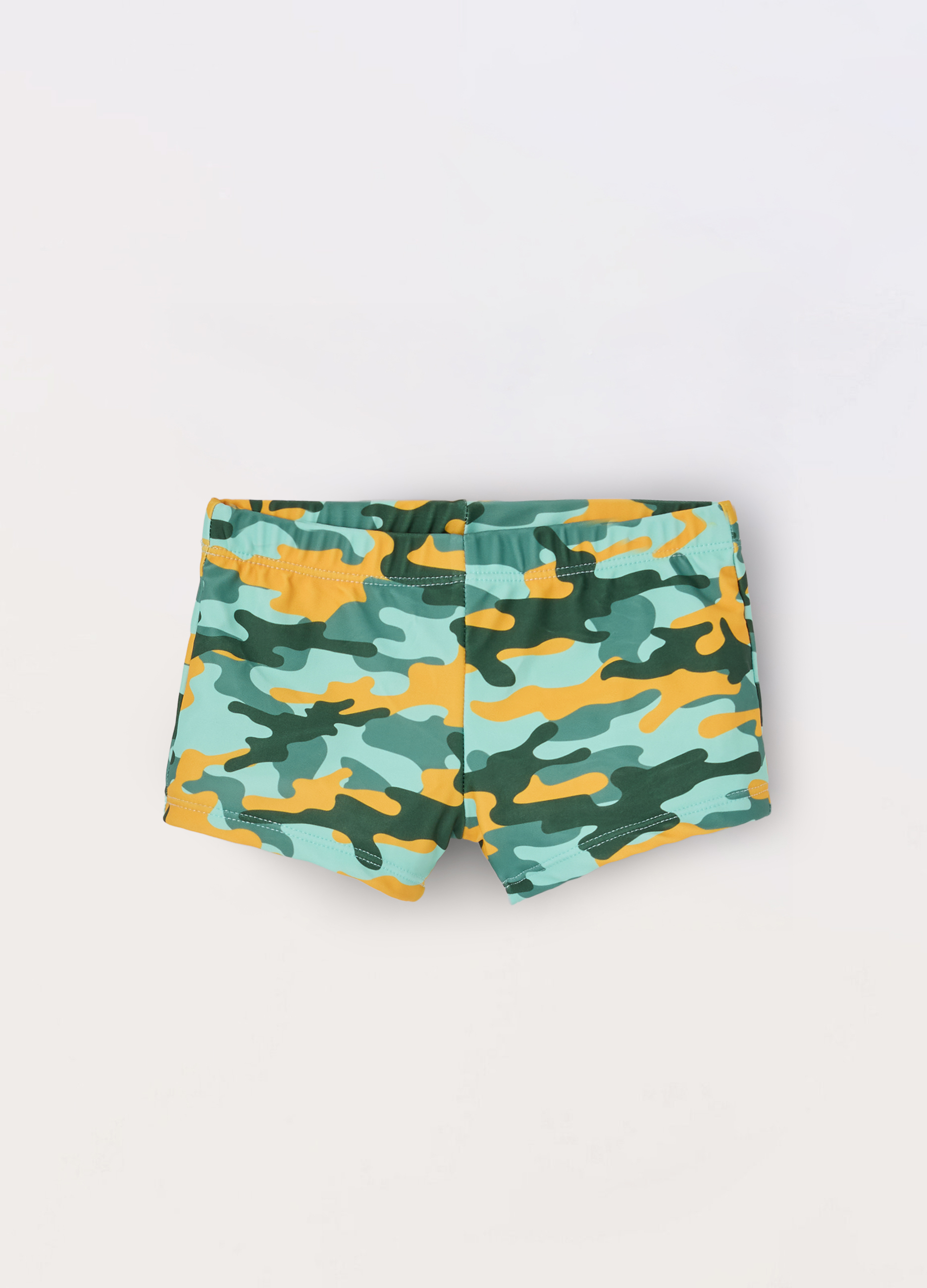 Blukids, Shorts Costume Bambino, Unisex, Verde scuro, Taglia: 7-8
