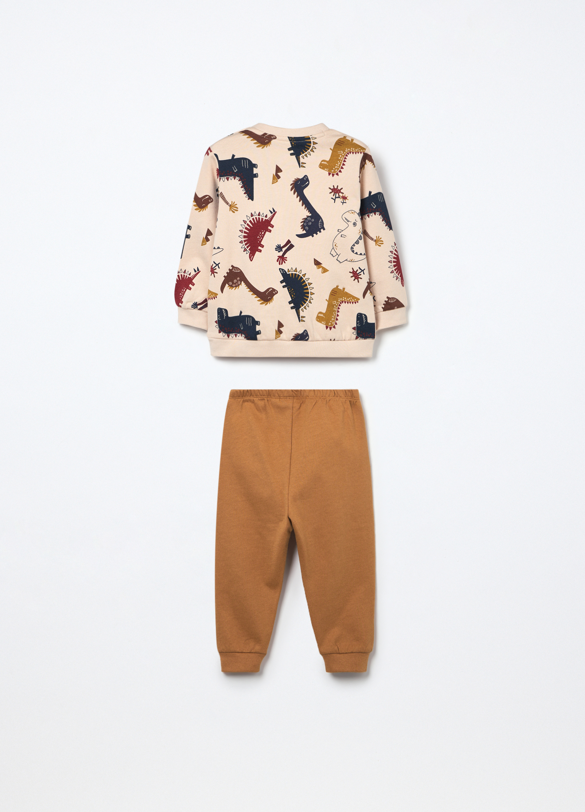 Blukids, Set Pigiama In Interlock Di Puro Cotone Neonato, Rosa Chiaro, Taglia: 18-24