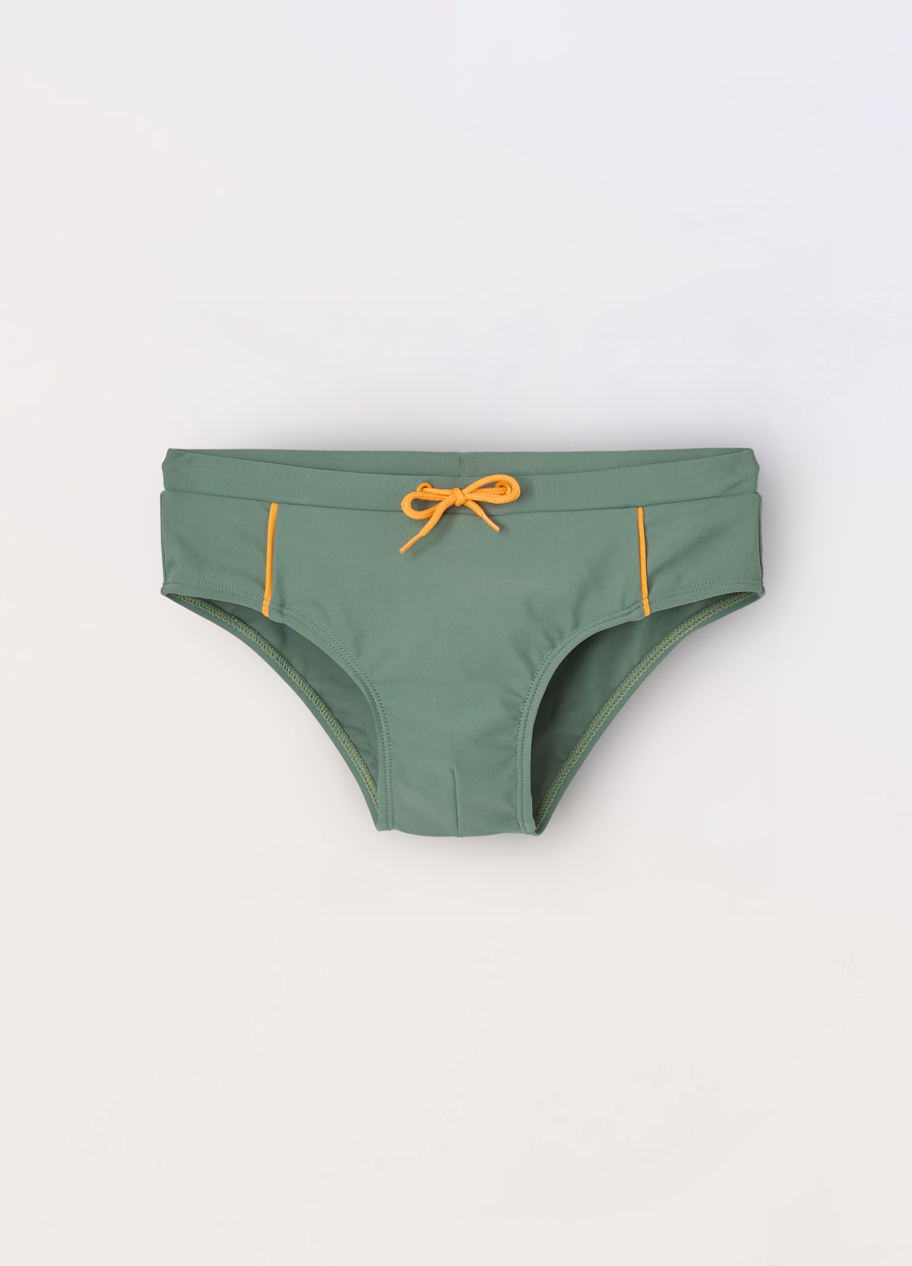 Blukids, Slip Costume Ragazzo, Unisex, Verde salvia, Taglia: 13-14