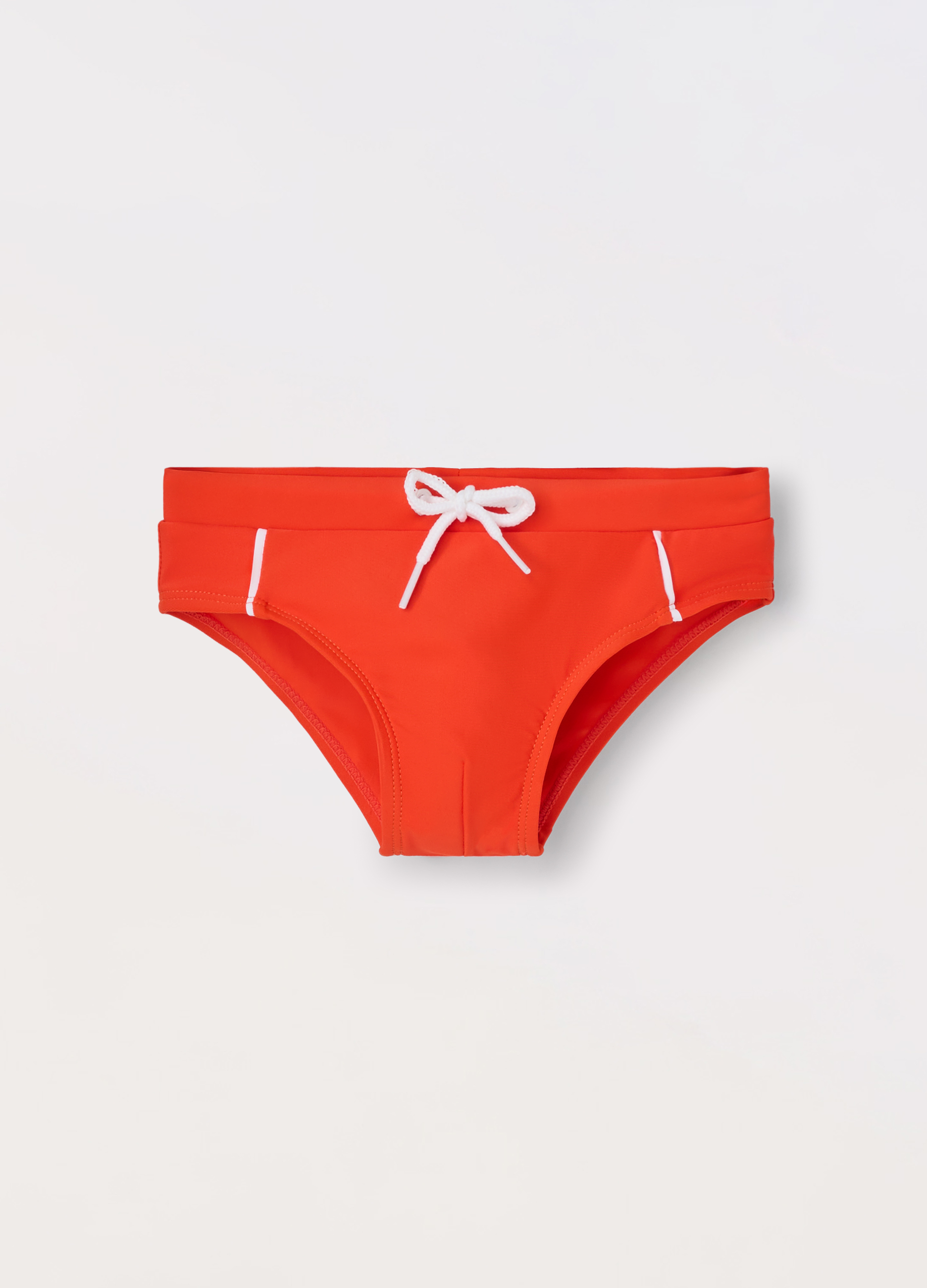 Blukids, Slip Costume Bambino, Unisex, Rosso aragosta, Taglia: 6-7