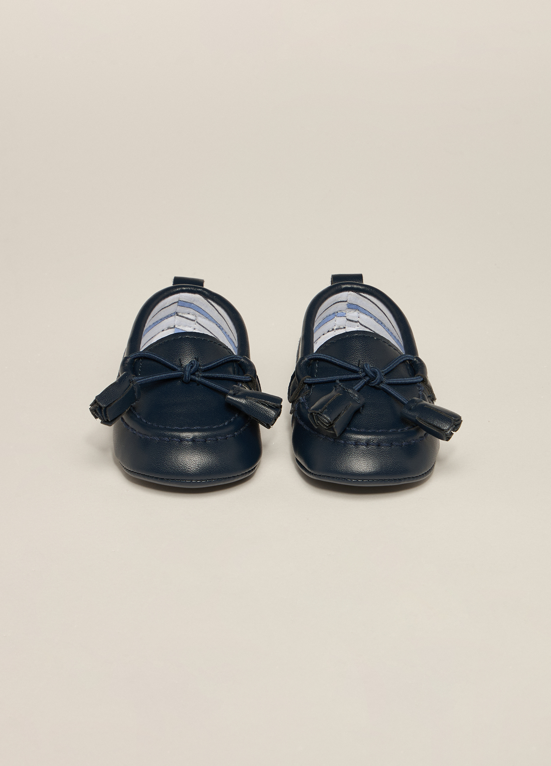 Image of Blukids, Mocassini Iana Neonato, Blu scuro, Taglia: 17