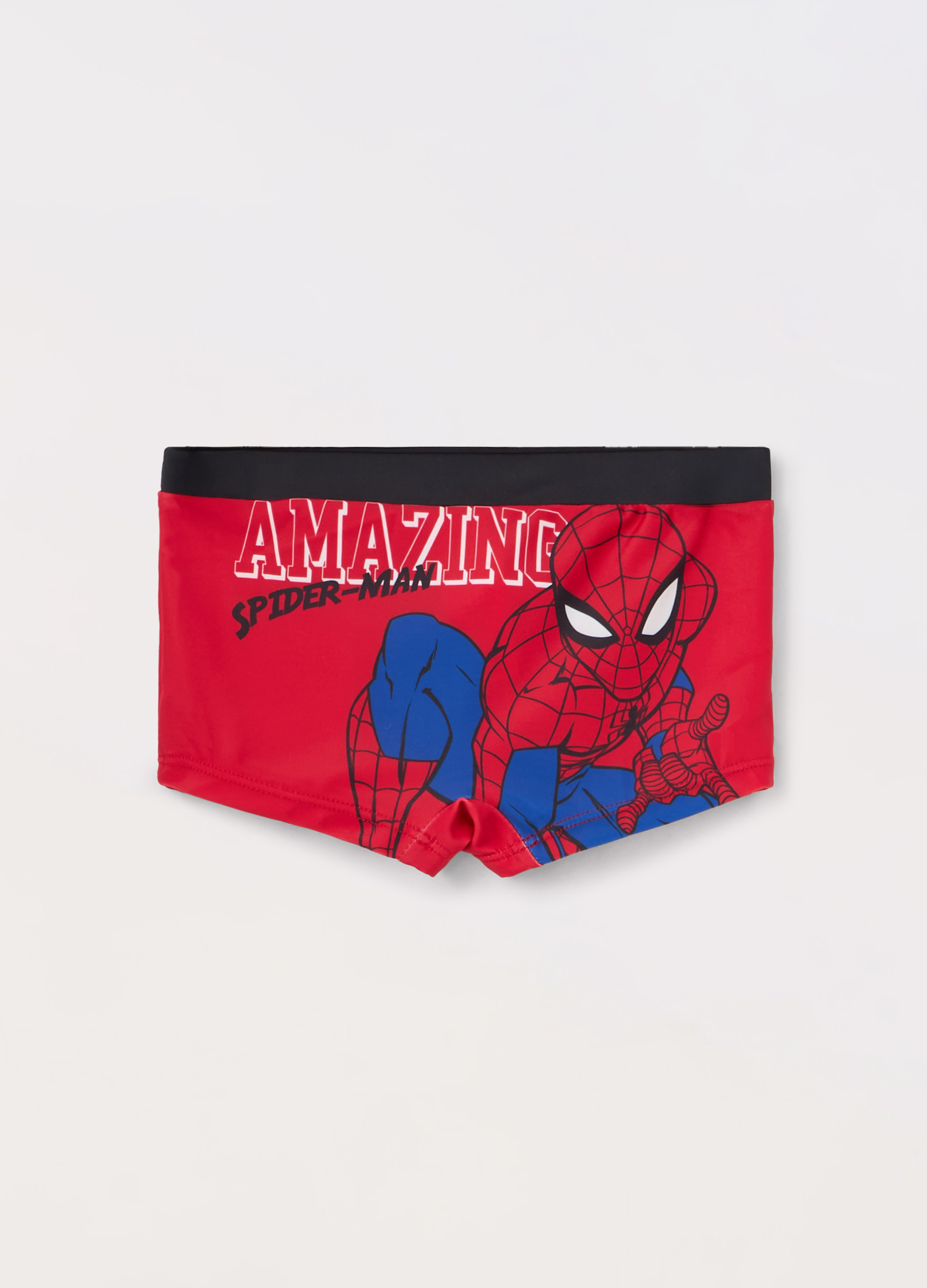 Blukids, Shorts Costume Bambino, Unisex, Rosso aragosta, Taglia: 6-7