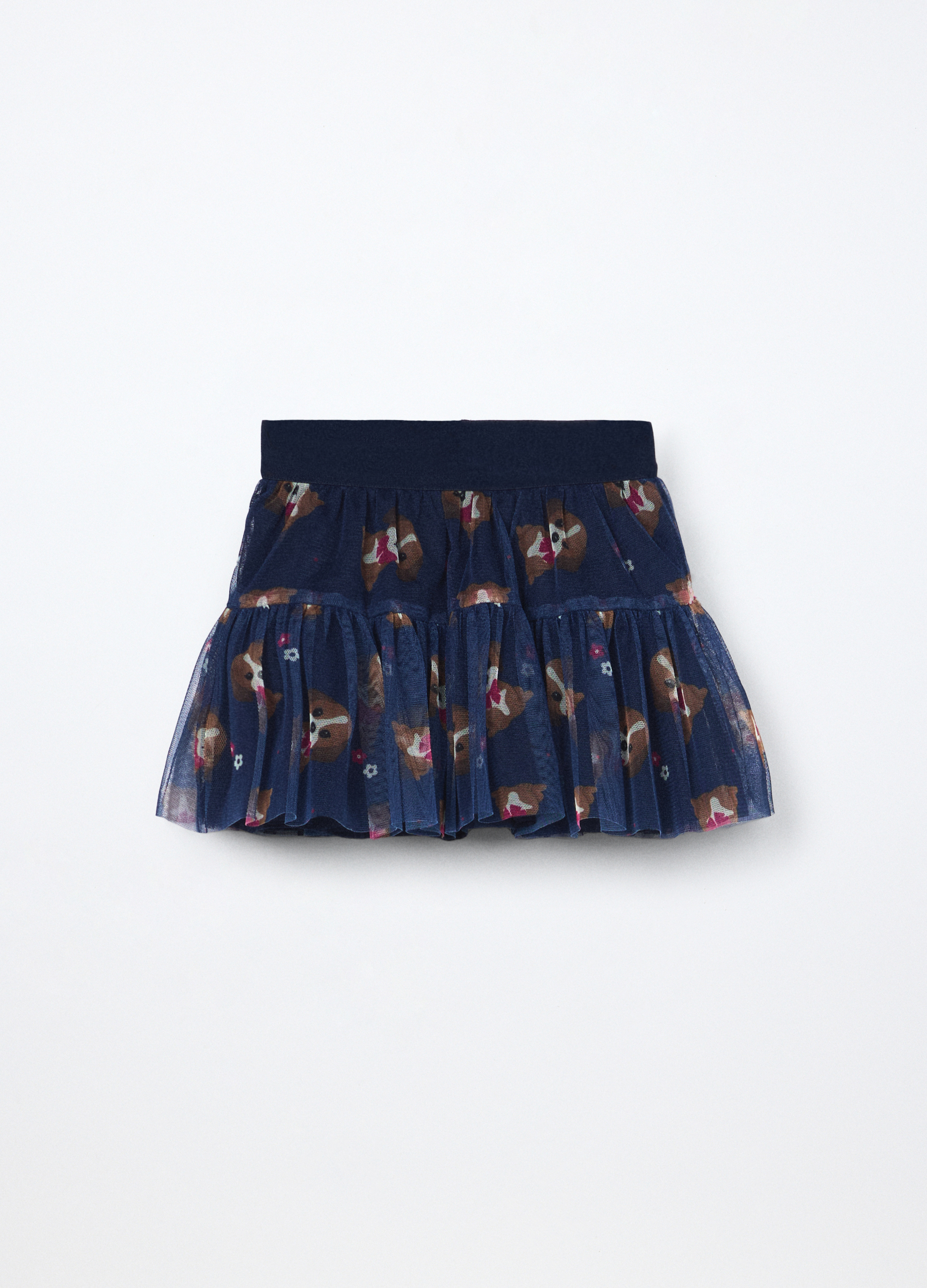 Image of Blukids, Gonna In Tulle Neonata, Bambina, Blu Bluette, Taglia: 12-18