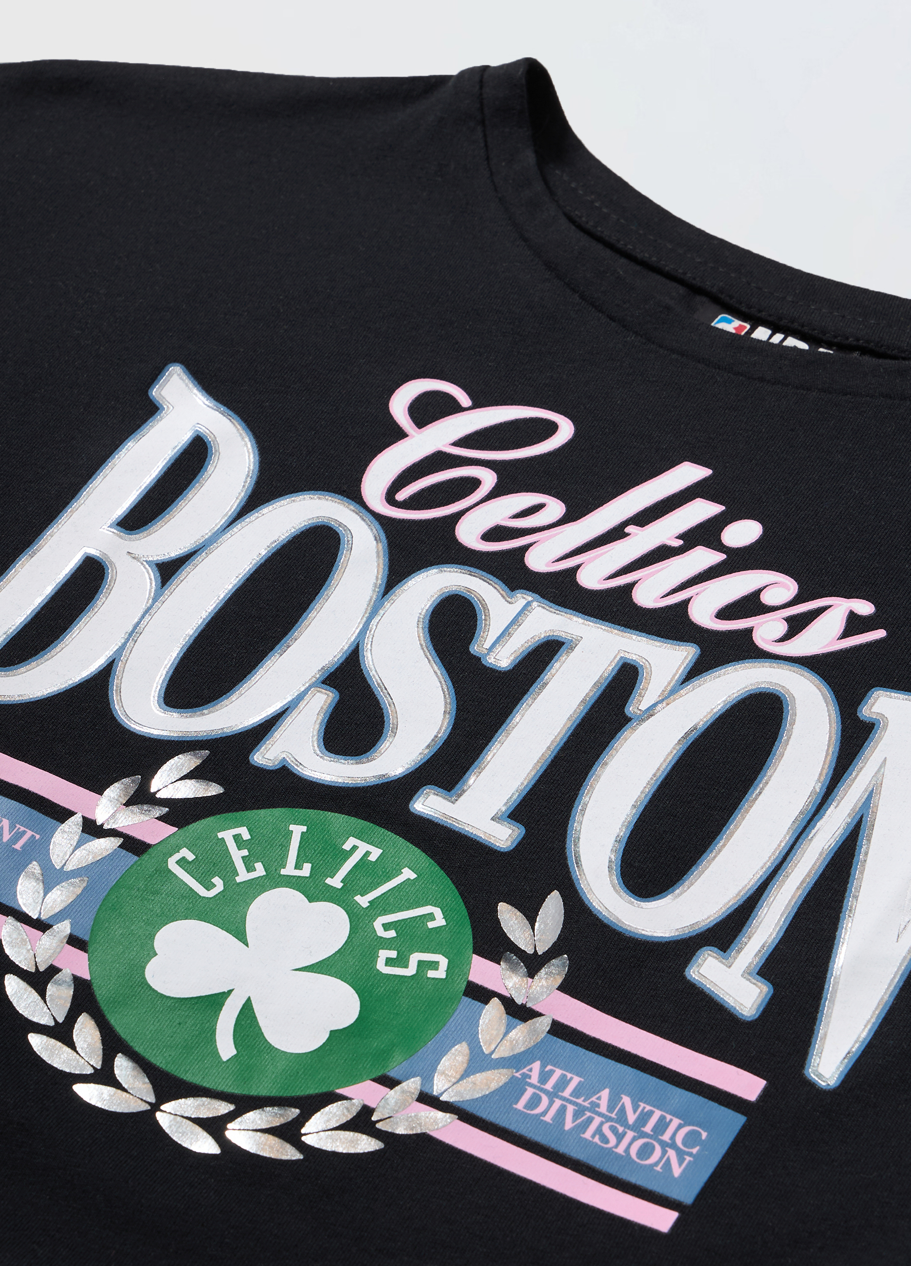 Blukids, T-Shirt Nba In Puro Cotone Ragazza, Bambina, Nero, Taglia: 12-13-image